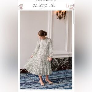 Dainty Jewells Elegant Gray Maxi Dress